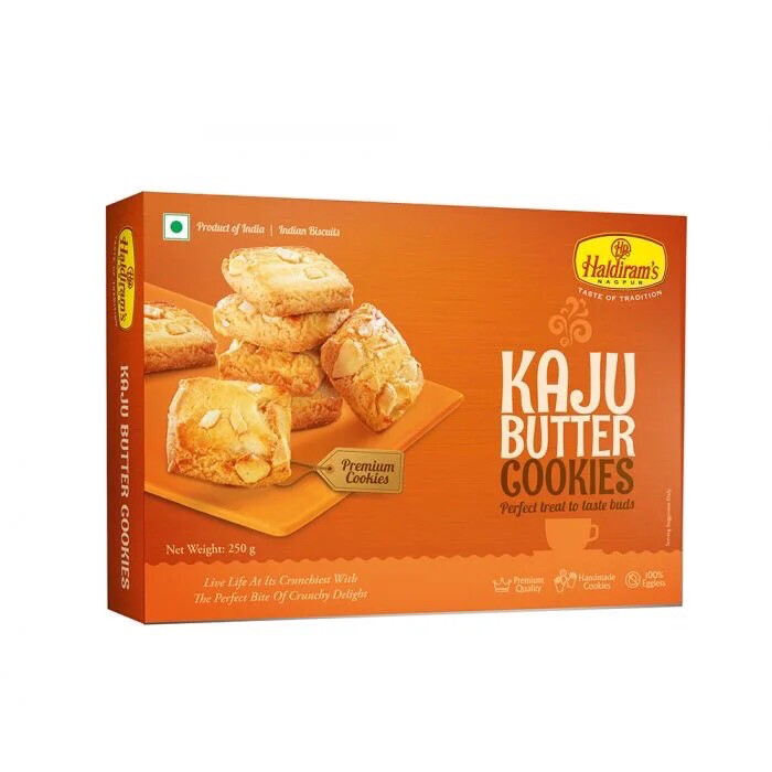 Haldiram Kaju Butter Cookies 250g