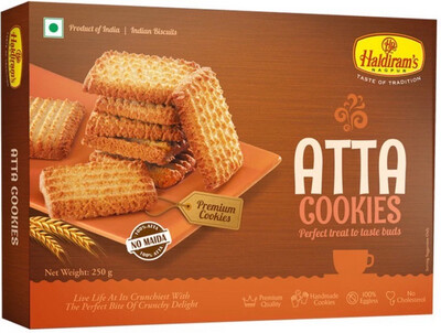 Haldiram Atta Cookies 250g