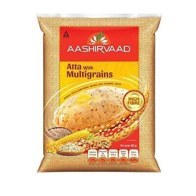 Aashirvaad Atta With Multigrains Flour 10kg