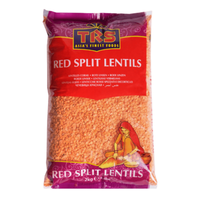 Trs Red Split Lentils 2kg
