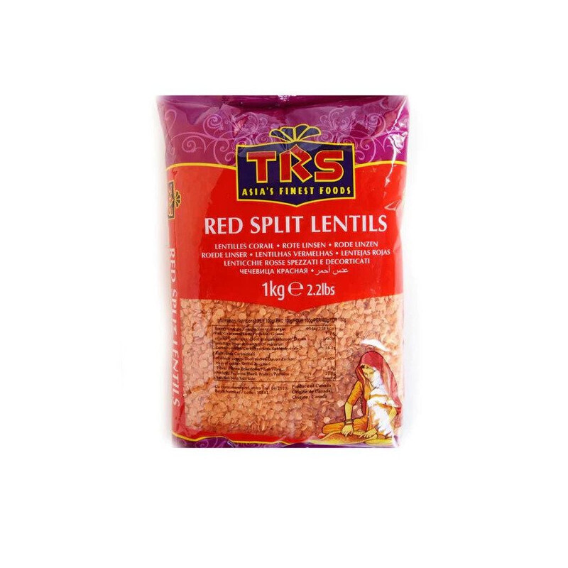 Trs Red Split Lentils 1kg
