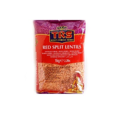 Trs Red Split Lentils 1kg
