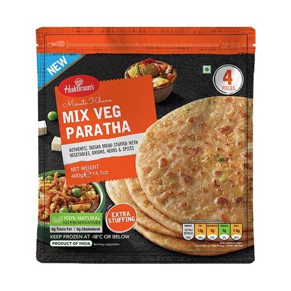 Haldiram Mix Veg Paratha 400g