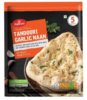 Haldiram Tandoori Garlic Naan 400g