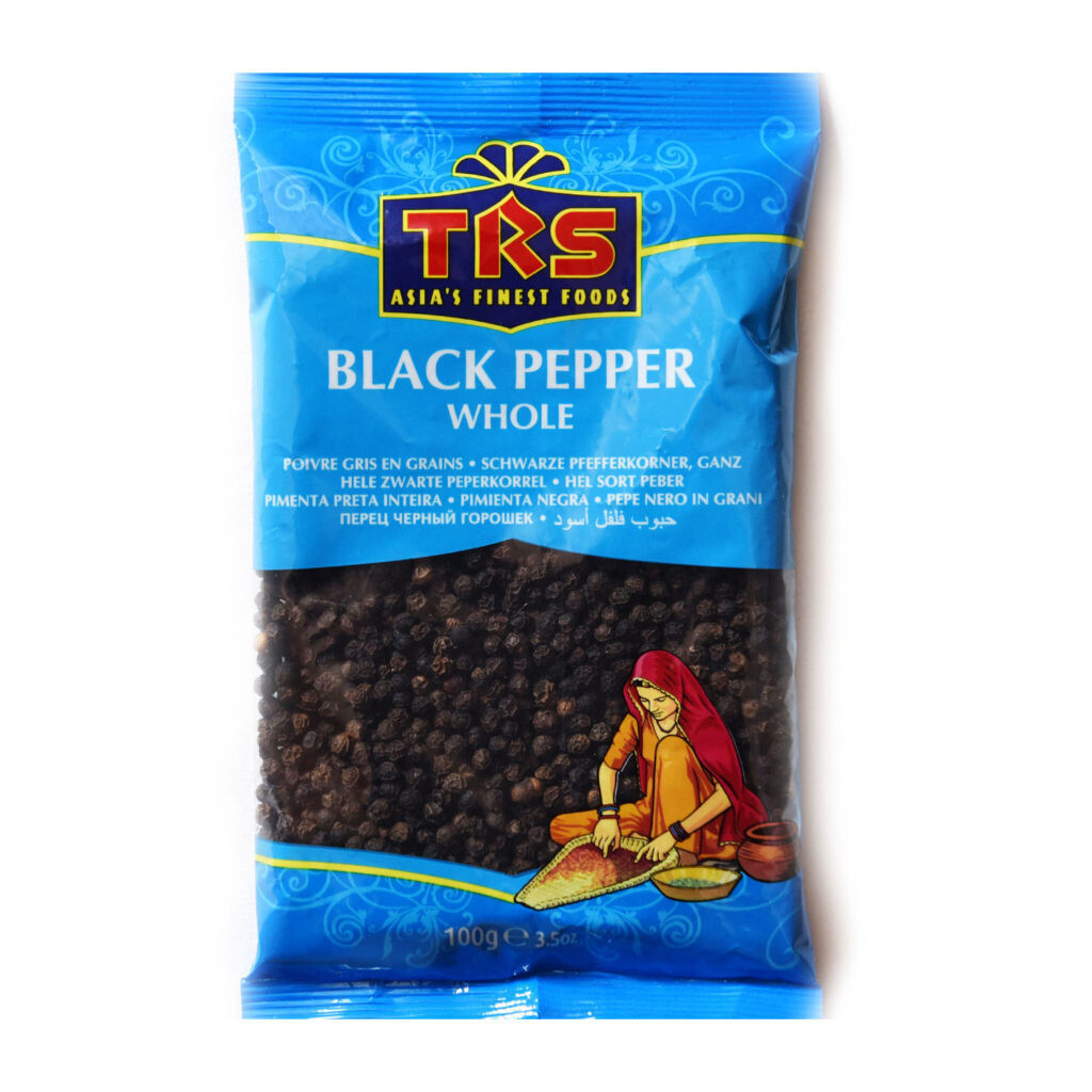 Trs Black Pepper Whole 100g
