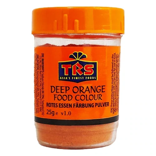 Trs Deep Orange Food Colour 25g