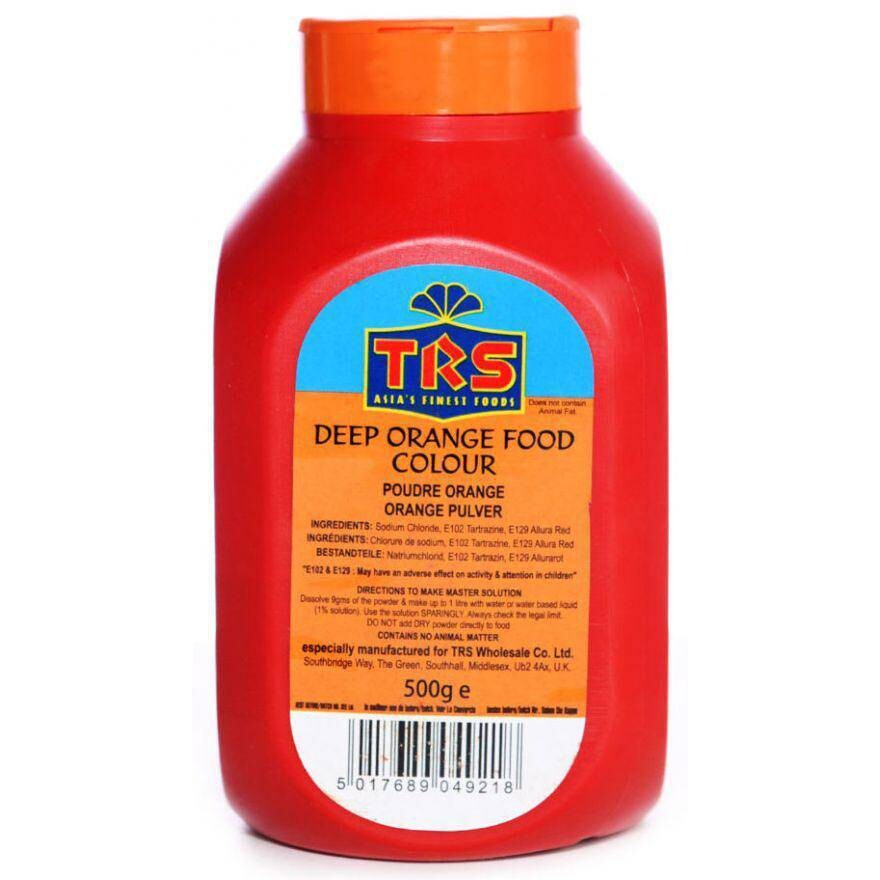 Trs Deep Orange Food Colour 500g