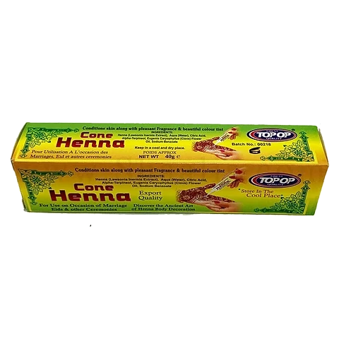 Topop Henna Cone Mehandi