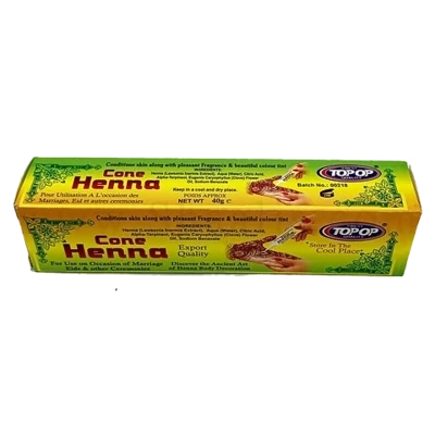 Topop Henna Cone Mehandi
