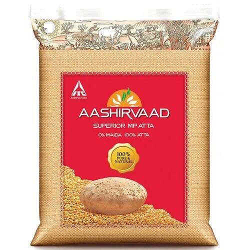 Aashirvaad whole wheat flour  (Atta)2Kg