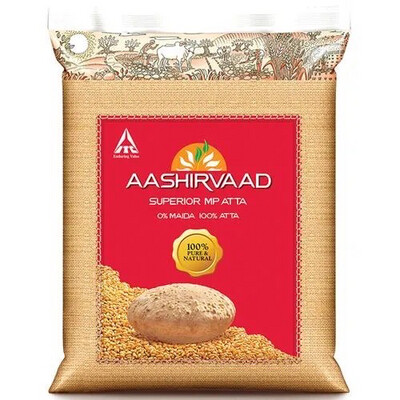 Aashirvaad whole wheat flour  (Atta)2Kg