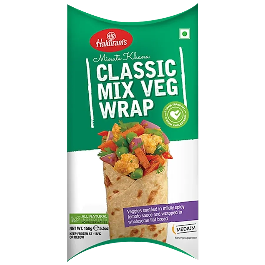 Haldiram’s Mix Veg Wrap