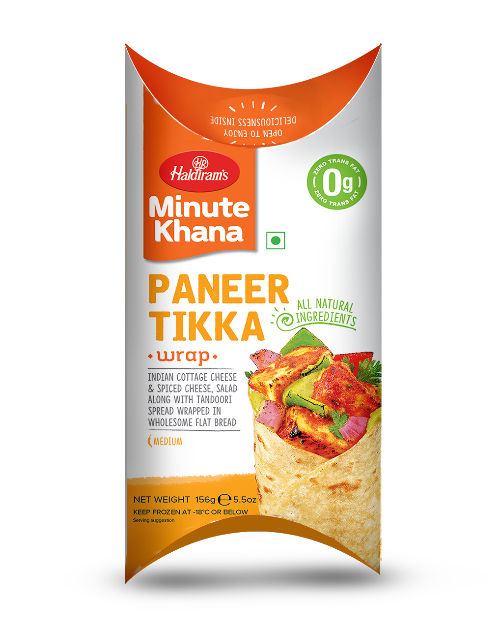Haldiram’s Paneer Tikka Wrap