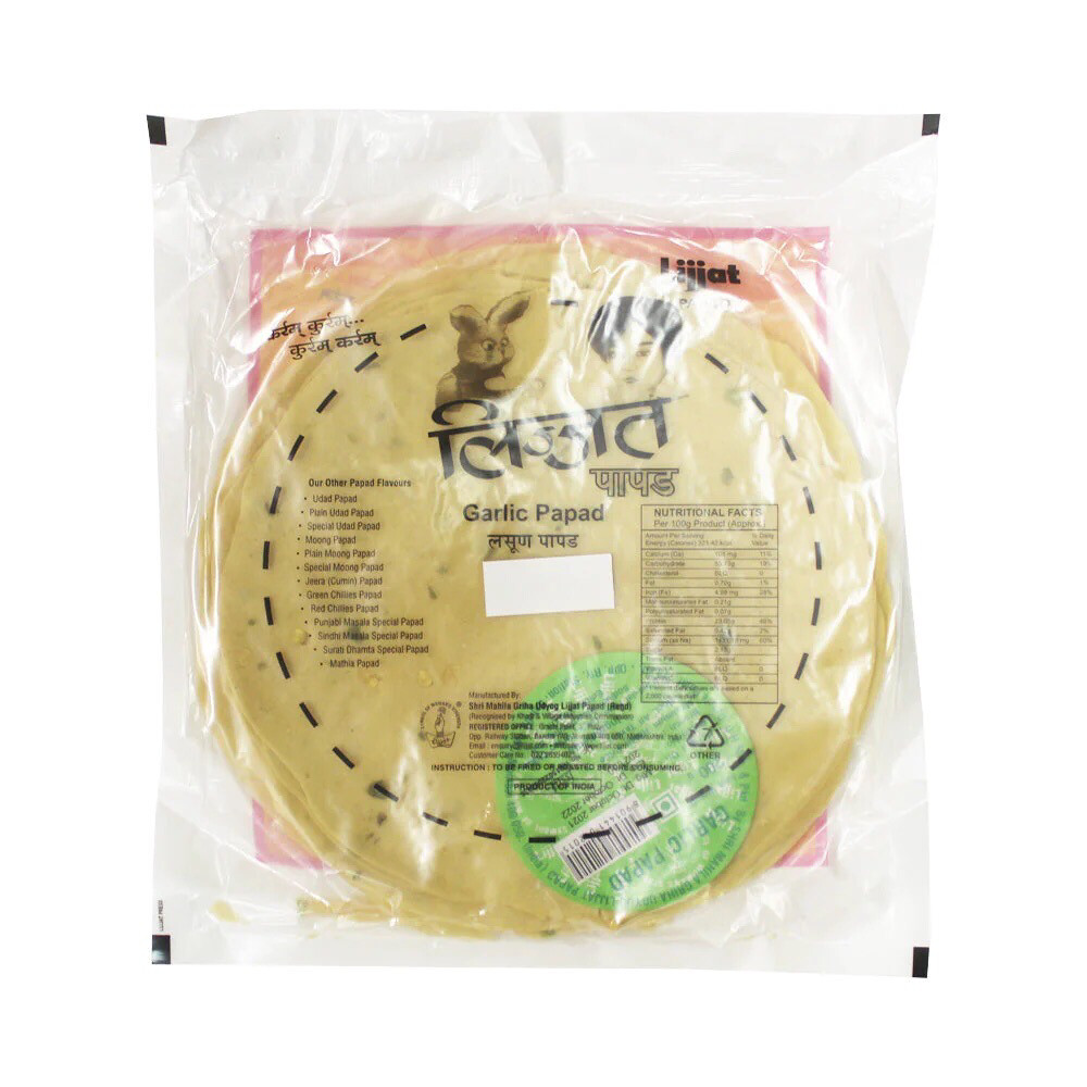 Lijjat Garlic Papad 
