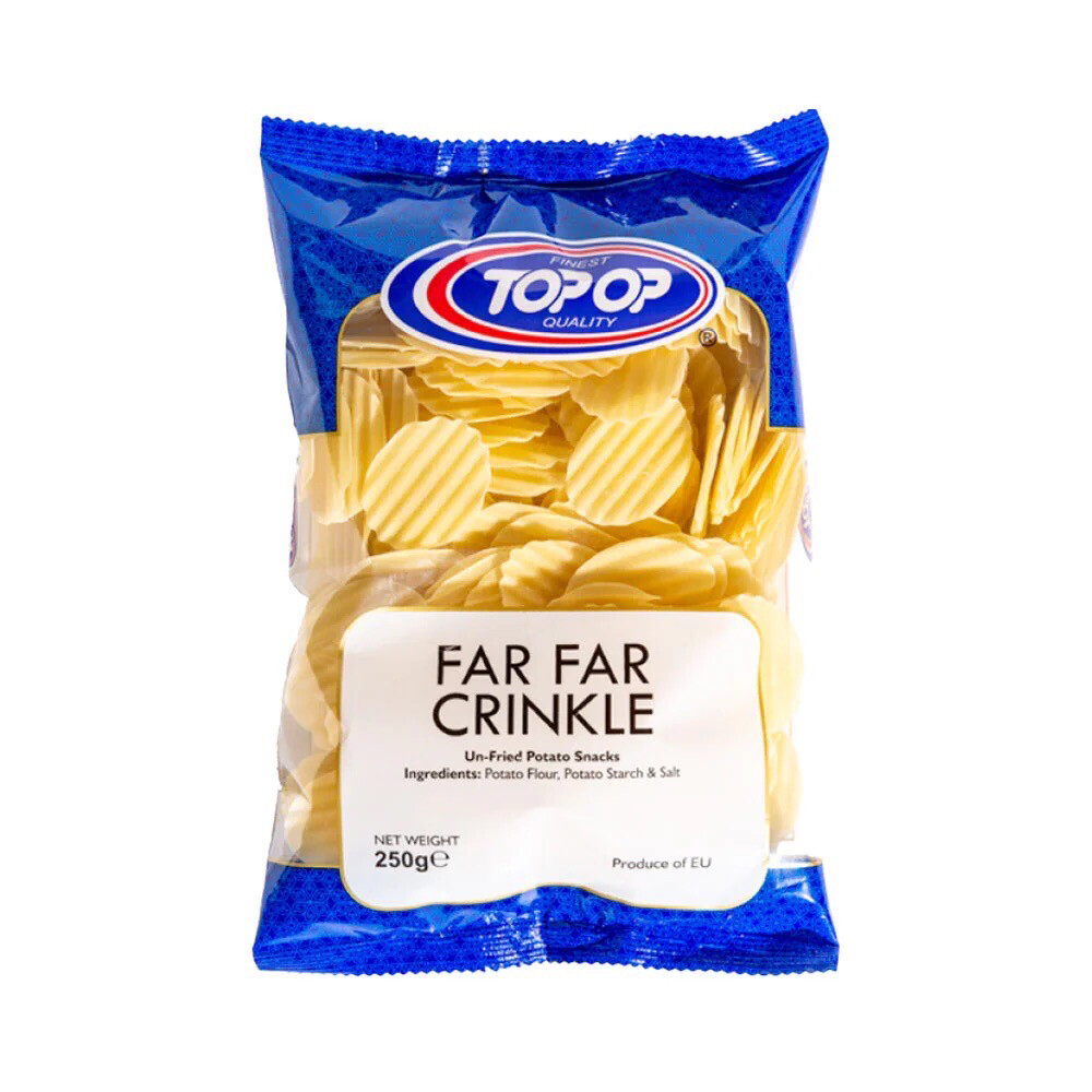 Top op far far crinkle 250g