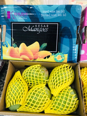 Fresh Kesar mangoes 6pcs
