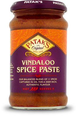 Patak’s vindaloo paste 283g