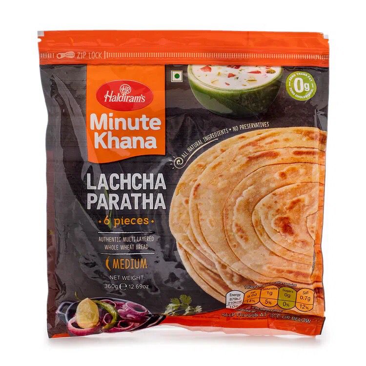Haldiram’s lacha paratha 360g (6pcs)