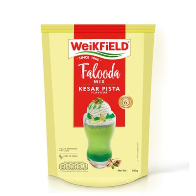 Weikfield Falooda Kesar pista mix powder 200g