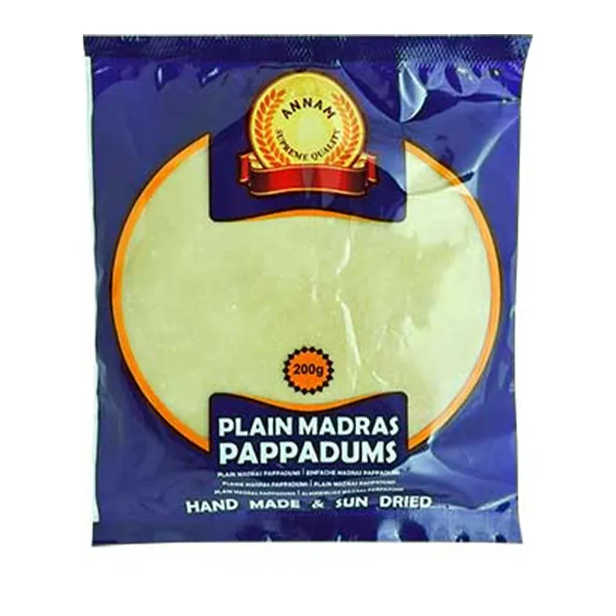 Annam Plain Papad 200g