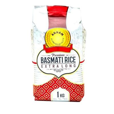 ANNAM BASMATI RICE EXTRA LONG 1KG