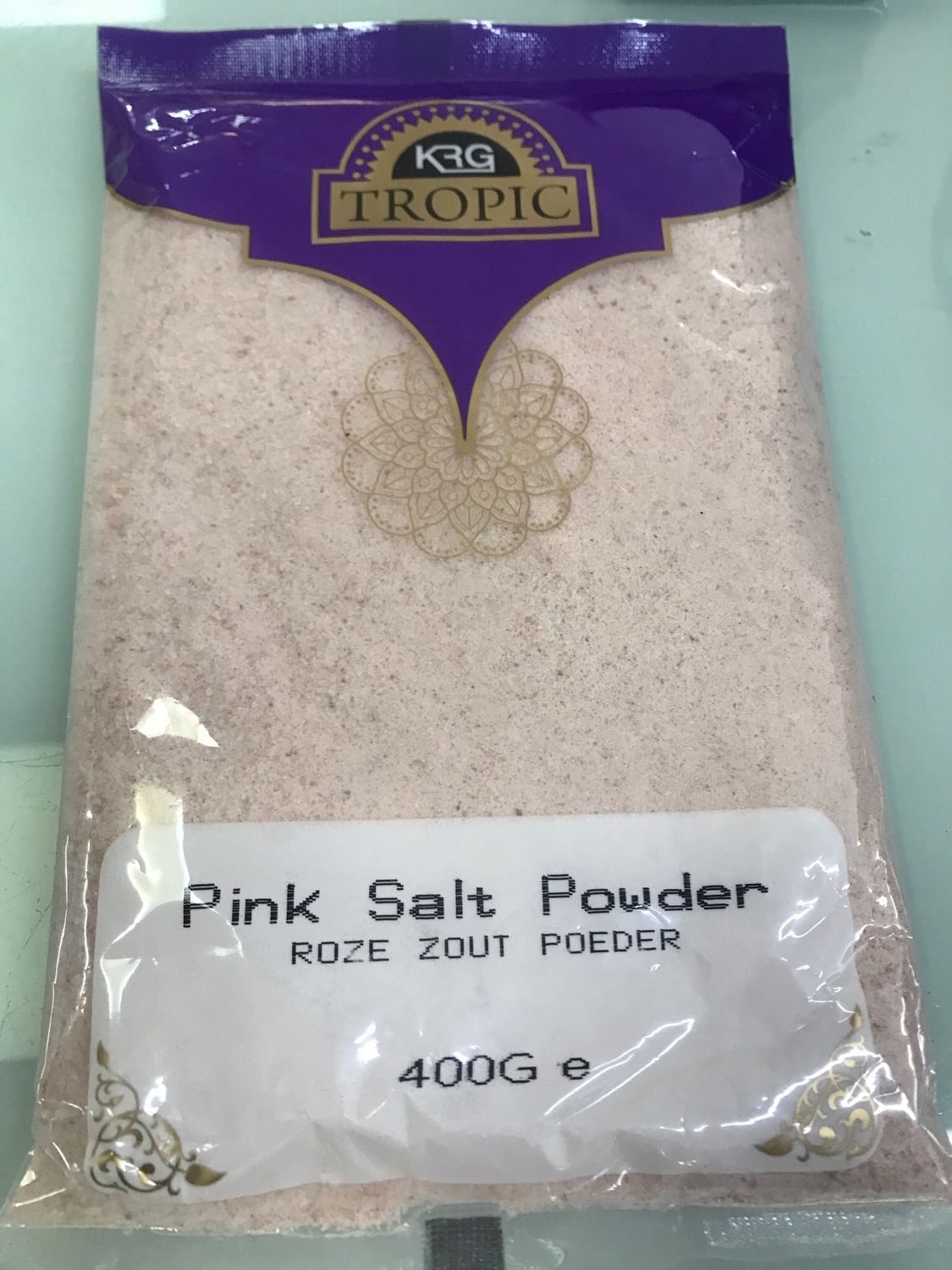 KRG pink salt powder 400g