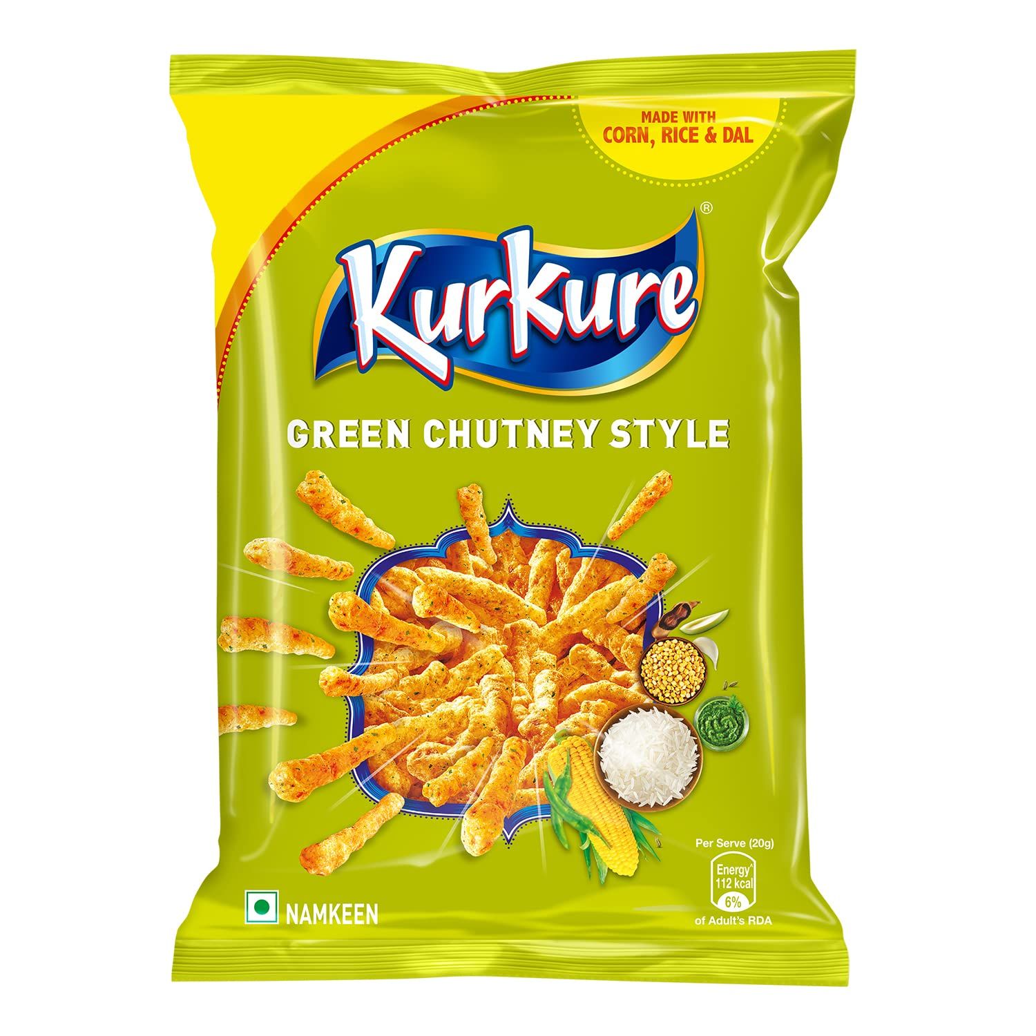 Kurkure Green Chutney Style 68g