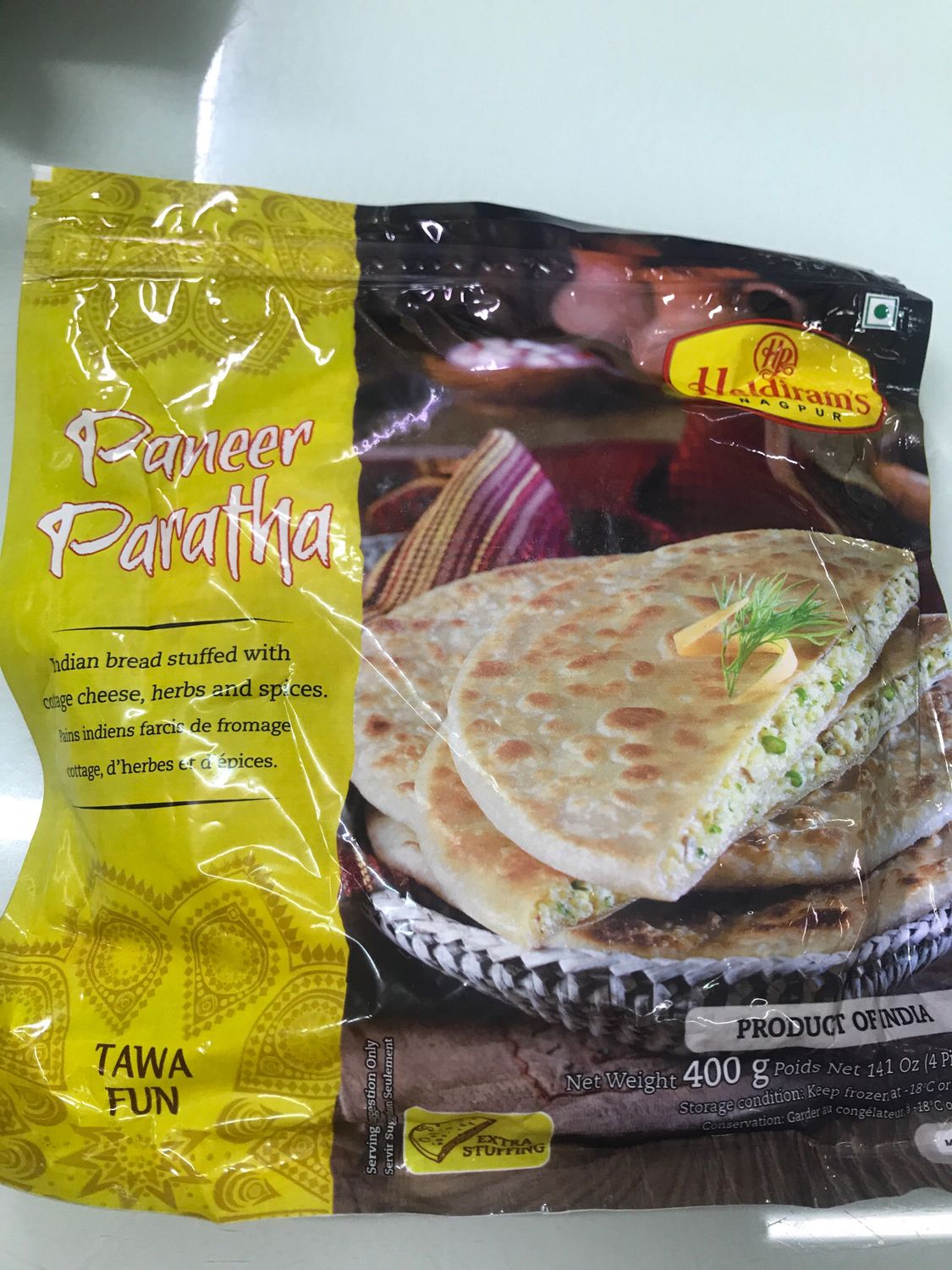 Haldiram’s  paneer paratha 400g