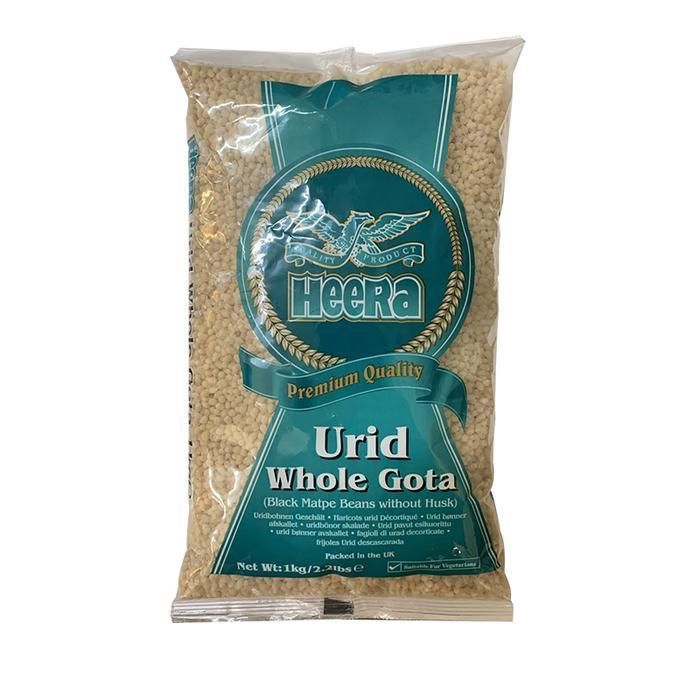 HEERA Urid Whole Gota 1Kg