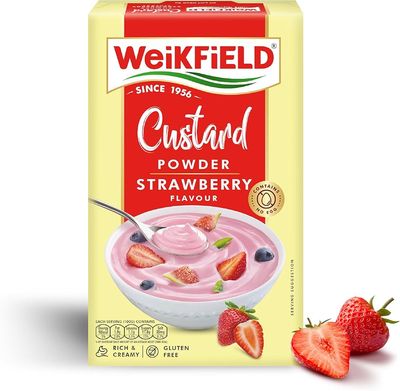 Weikfield Custard Powder Strawberry 75g