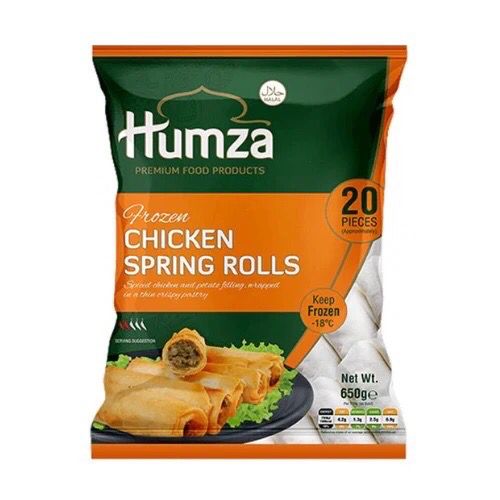 Humza chicken spring rolls 650g(20pcs)