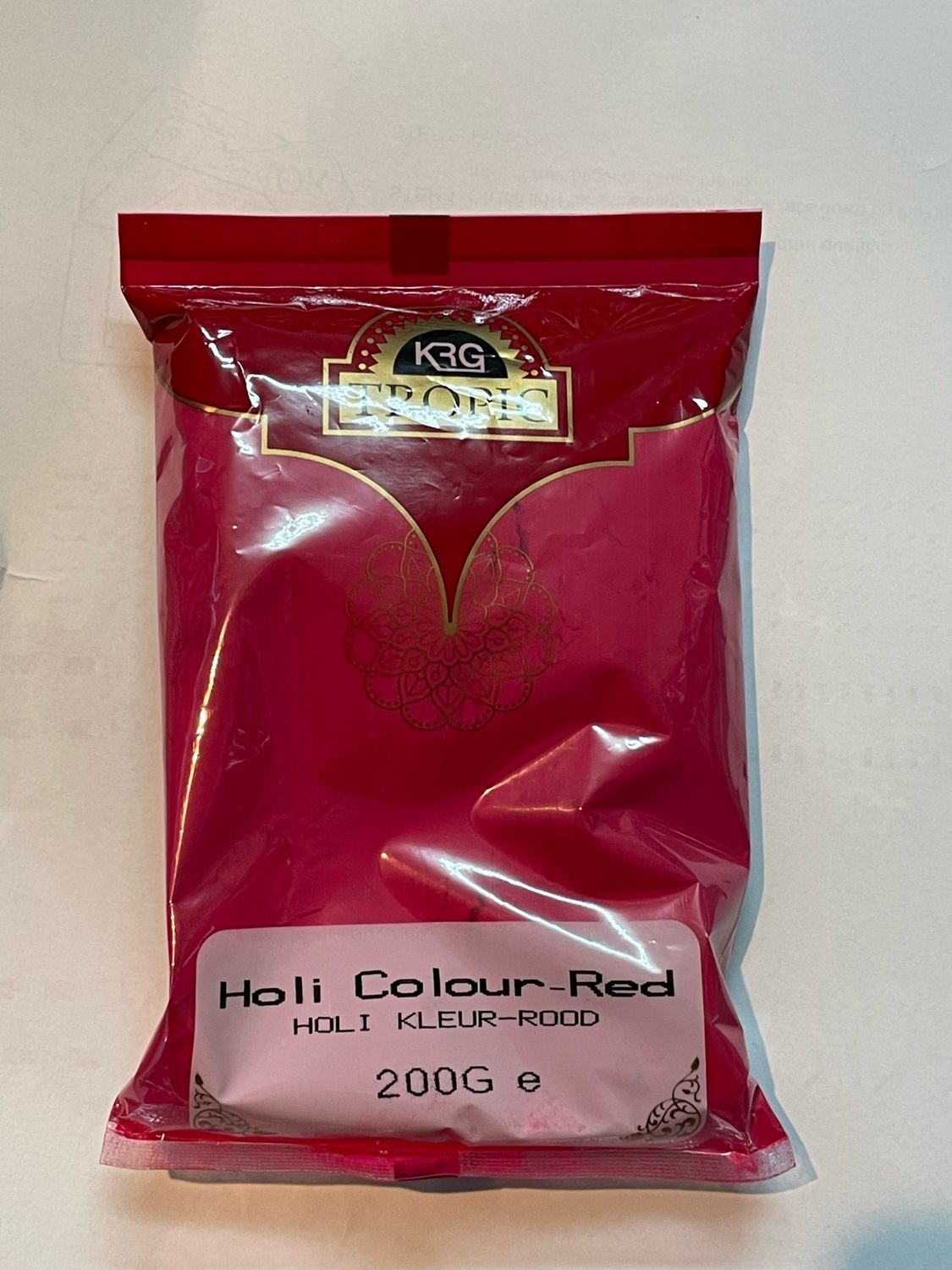 Krg Holi Colour Red 200g