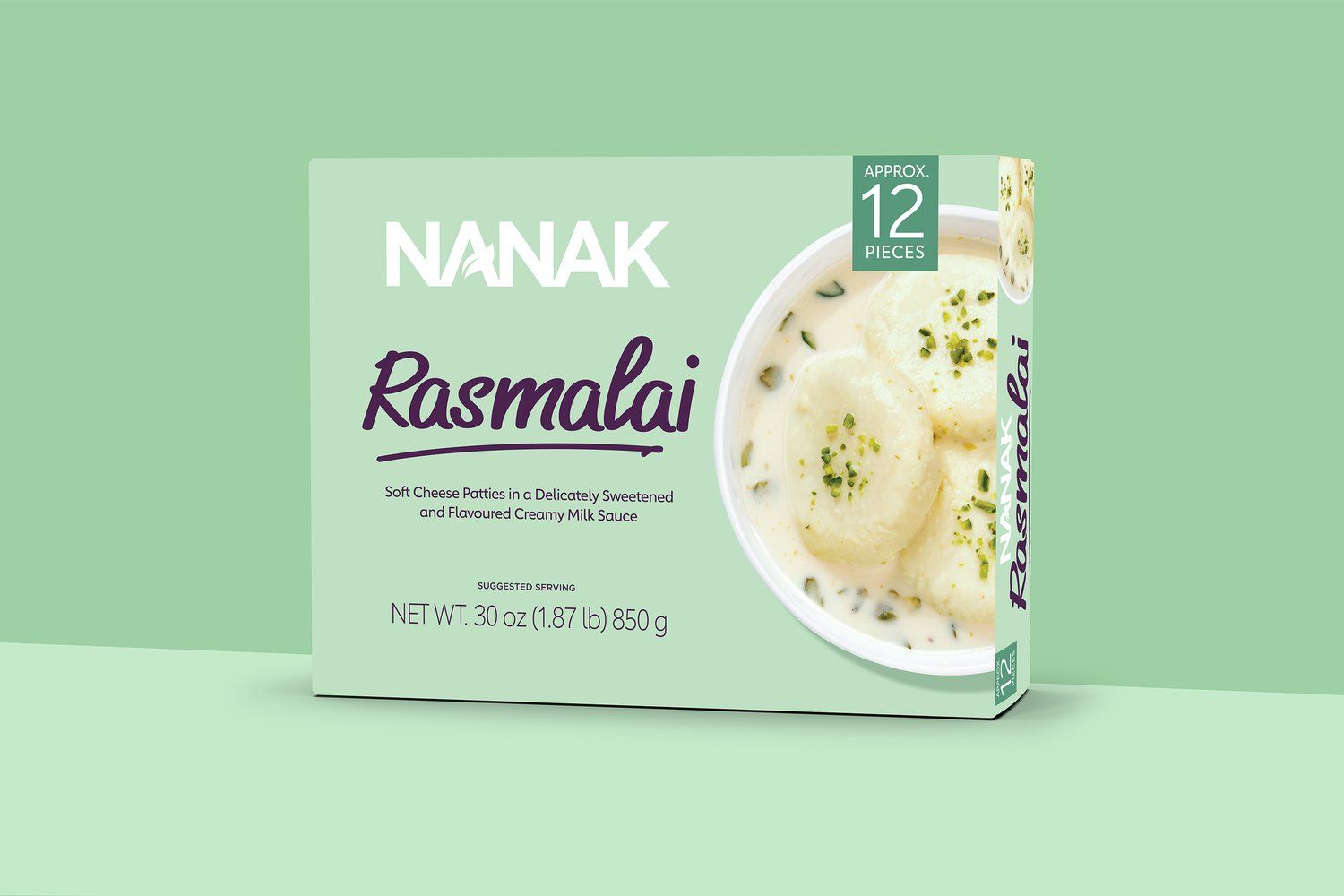 Nanak Frozen Rasmalai 454g