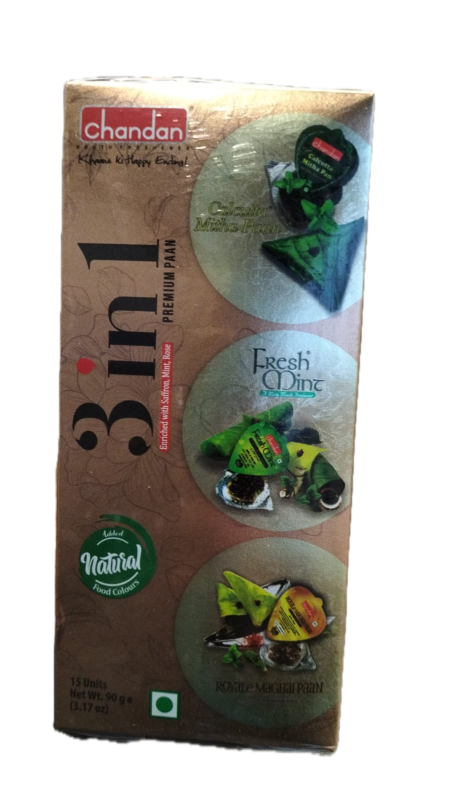 Chandan Mukhwas 3 In 1 90G