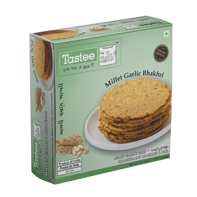 Tastee Millet Garlic Bhakhri 180 G