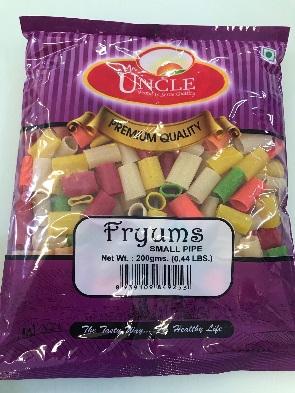 Uncle Fryums small pipe 200g