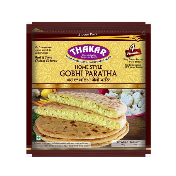 THAKAR GOBHI PARATHA 400G