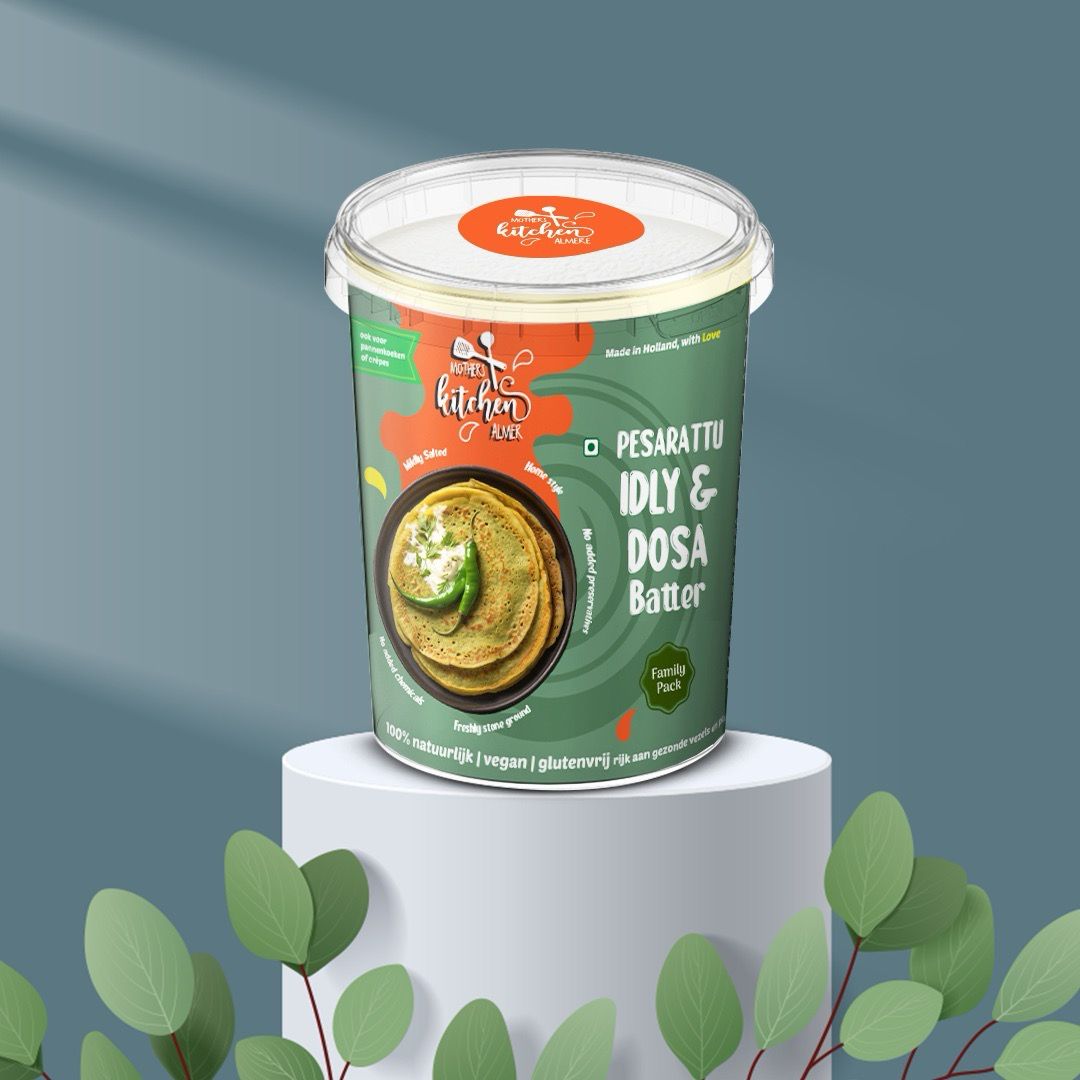 Mother’s whole moong dal batter 1L
