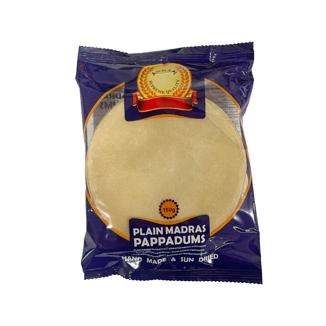 Annam Plain Papadam 150G