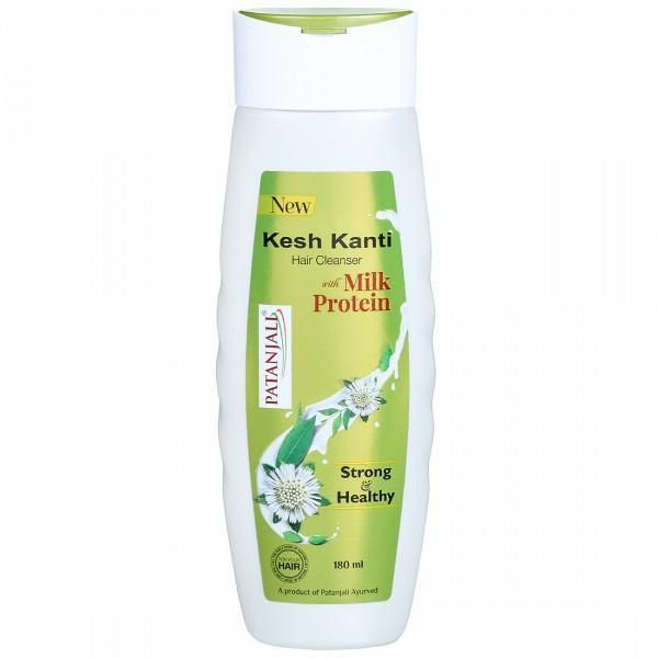 Patanjali Kesh Kanti With Milk Protein Shampoo 180ML