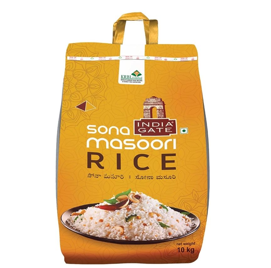 India gata sona masoori rice 10 kg
