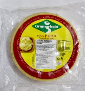 Gramarhein Rice Pappad Jeera 200G