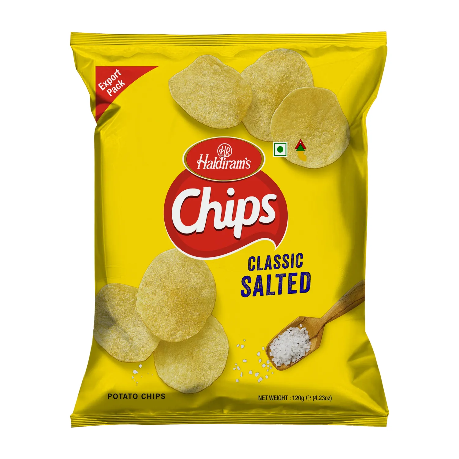 Haldiram’s Classic Salted Chips 120g