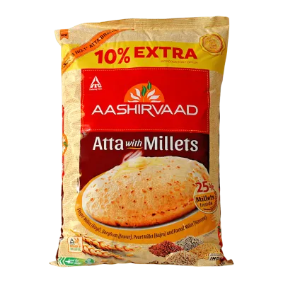Aashirvaad Atta With Millets 2KG
