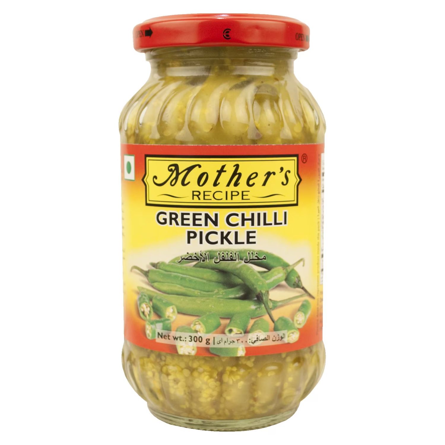 Mother’s Green Chilli Pickle 500G