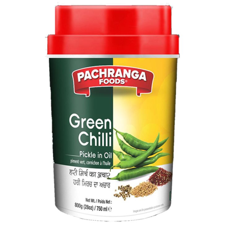 Pachranga green chilli pickle 400g