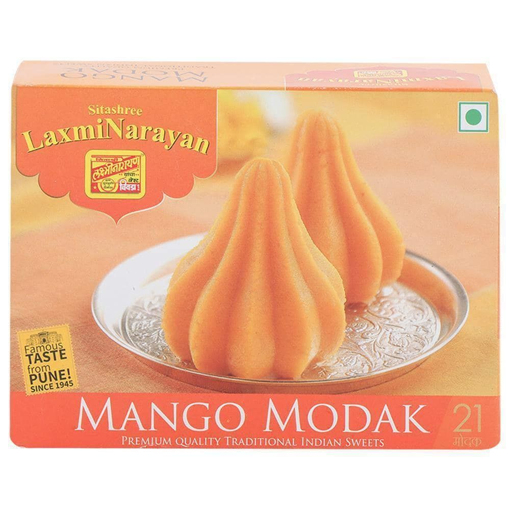 Laxmi Narayan Mango Modak ( 21 Pieces )