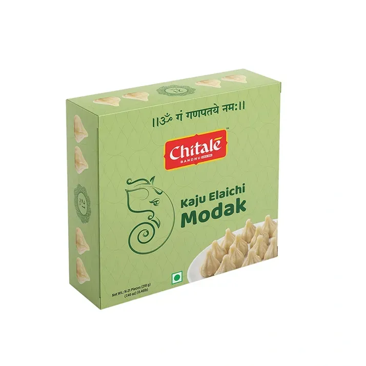 Chitale bandhu Kaju Elaichi Modak (21 pieces) 210 G