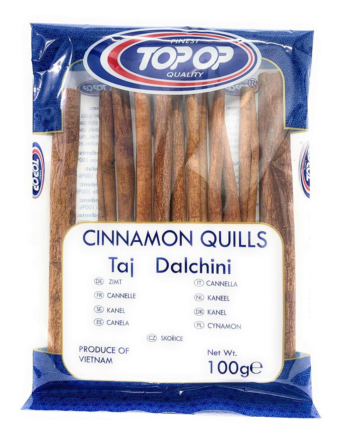 Topop Cinnamon Quills 100G