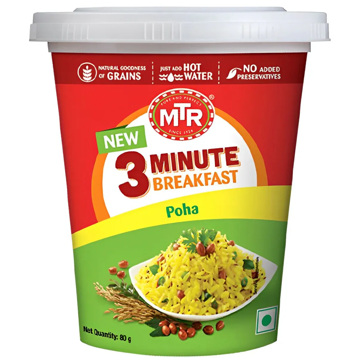 MTR Inst Poha Regular 80G